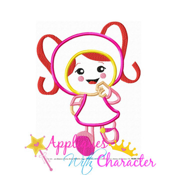 Umizoomi Girl Applique Design Umizoomi Girl Applique Design