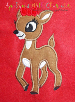 Rudy Clary Reindeer Applique Design Rudy Clary Reindeer Applique Design