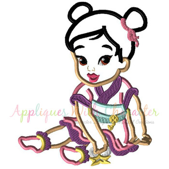 Island Baby Applique Design Island Baby Applique Design