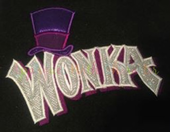 Willie Wonky Logo Applique Design Willie Wonky Logo Applique Design