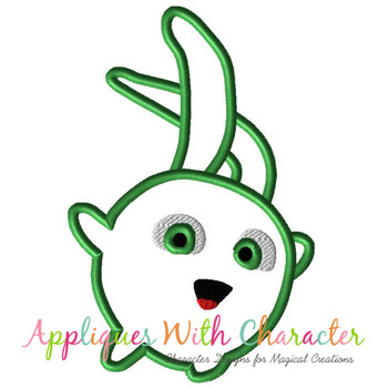 Sun Bunny Green Applique Design Sun Bunny Green Applique Design