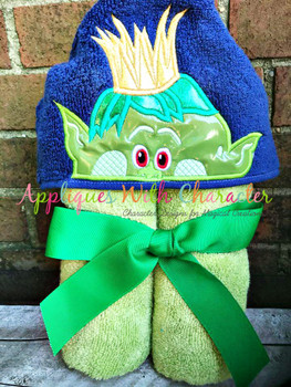 Peeker Prince Troll Movie Applique Design Peeker Prince Troll Movie Applique Design