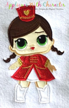 Majorette Doll Applique Design Majorette Doll Applique Design