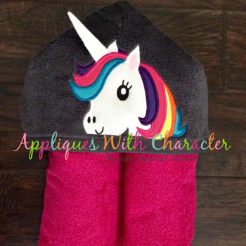 3D Unicorn Peeker Applique Design 3D Unicorn Peeker Applique Design