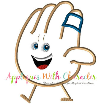 Emoji Hand Applique Design Emoji Hand Applique Design