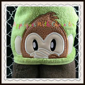 Emoji Monkey Peeker Applique Design Emoji Monkey Peeker Applique Design
