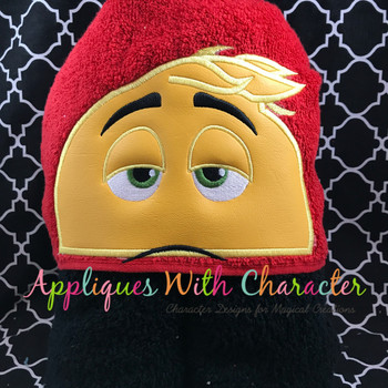 Emoji Meh Peeker Applique Design Emoji Meh Peeker Applique Design