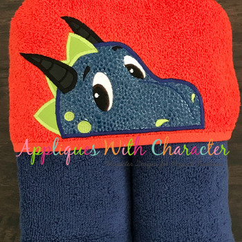 Dragon Peeker Applique Design Dragon Peeker Applique Design