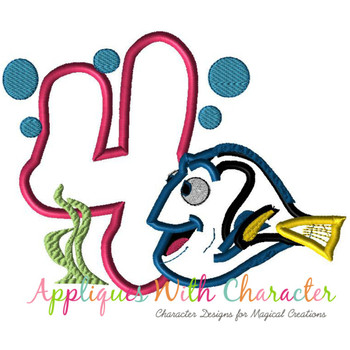 Dori Four Applique Design Dori Four Applique Design