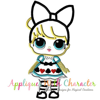 Alice Doll Applique Design Alice Doll Applique Design
