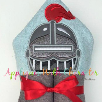 Knight Peeker Applique Design Knight Peeker Applique Design