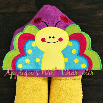 3D Butterfly Peeker Applique Design 3D Butterfly Peeker Applique Design