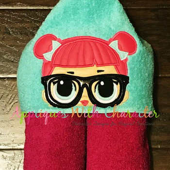 Teacher's Pet Doll Peeker Applique Design Teacher's Pet Doll Peeker Applique Design