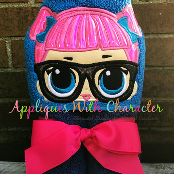 Teacher's Pet Doll Peeker Applique Design Teacher's Pet Doll Peeker Applique Design