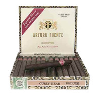 Arturo Fuente Curly Head Deluxe Cigars - Maduro Box of 25 Arturo Fuente Curly Head Deluxe Cigars - Maduro Box of 25