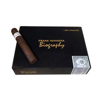 Frank Herrera's Biography Double Magnum Cigars - Natural Box of 20 Frank Herrera's Biography Double Magnum Cigars - Natural Box of 20