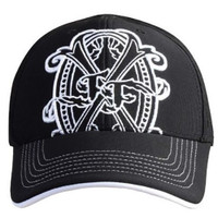 Arturo Fuente Opus X Logo Baseball Hat - Black and White Arturo Fuente Opus X Logo Baseball Hat - Black and White