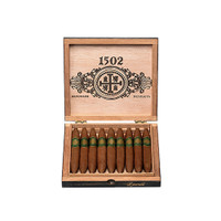 1502 Emerald Perfecto Box Pressed Cigars - Natural Box of 9 1502 Emerald Perfecto Box Pressed Cigars - Natural Box of 9