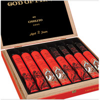 God of Fire by Carlito Double Robusto Tubo Cigars - Natural Box of 8 God of Fire by Carlito Double Robusto Tubo Cigars - Natural Box of 8