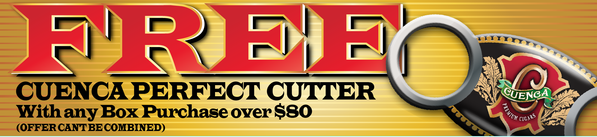 free cuenca perfect cutter when you spend over 80