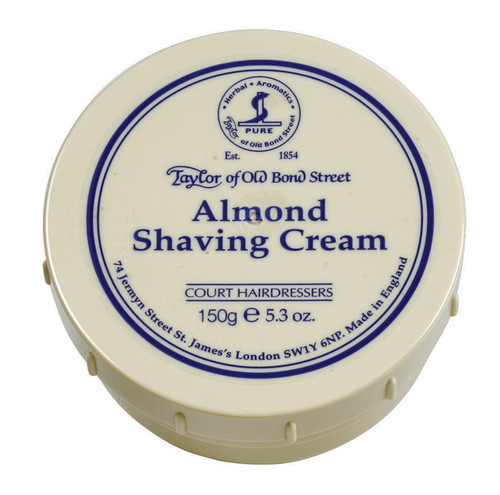 Taylor of Old Bond Street - Almond Shaving Cream 150g | Agent Shave