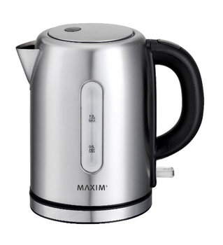 Maxim Kitchen Pro 0.9L Stainless Steel Kettle Maxim Kitchen Pro 0.9L Stainless Steel Kettle