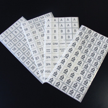 Key Tag Stickers Key Tag Stickers
