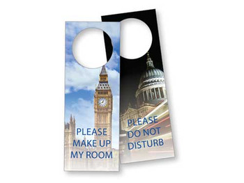 London Laminated Door Sign London Laminated Door Sign