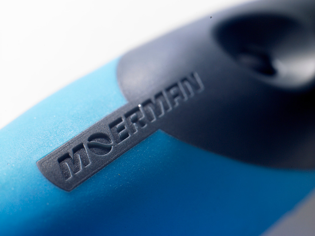 Detail of rubber grip used for a non-slip grip.
