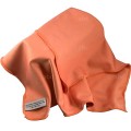 orange microfiber towel