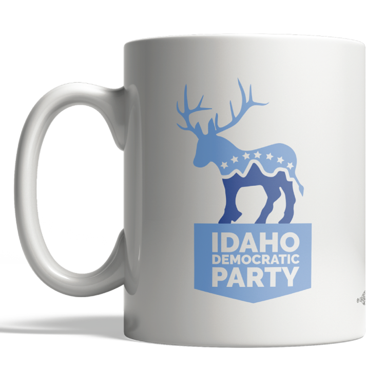 "Donkalope" logo graphic (11oz. Coffee Mug)