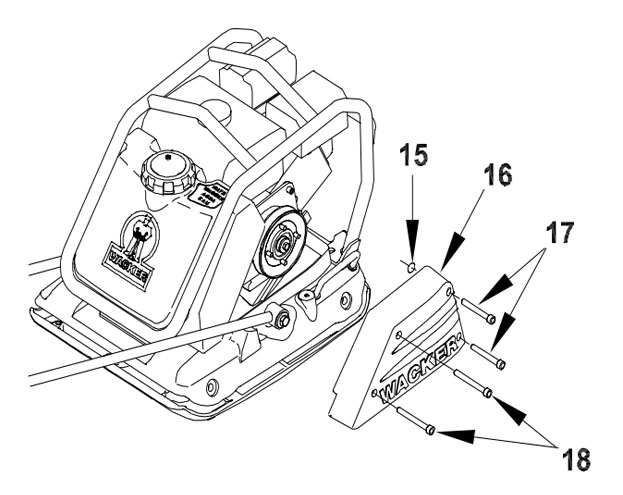 How To: Wacker Neuson WP1540 & WP1550 Drive Belt Replacement - DHS