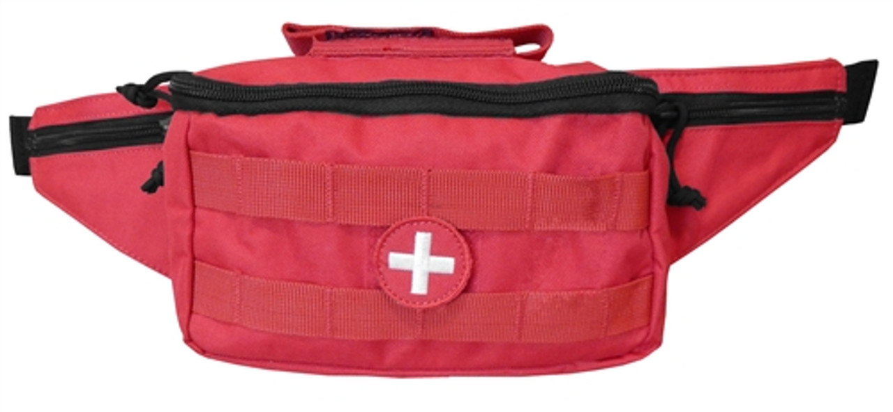 Red Medical Fanny Pack By Voodoo Tactical