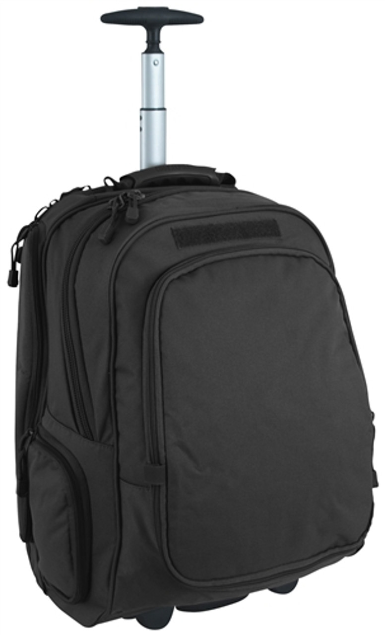 Black Wheeled Laptop Backpack