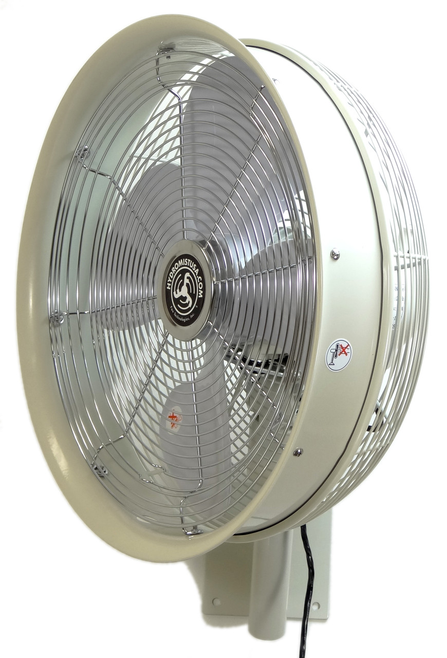 HydroMist Now Offering "Fan Only" Option on Popular Outdoor Wall Mount Misting Fans