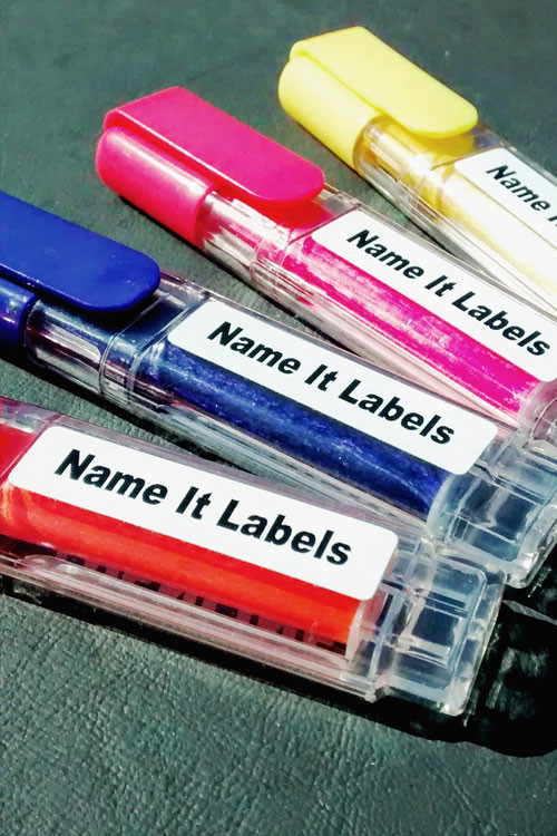 Stick On Name Labels - Name It