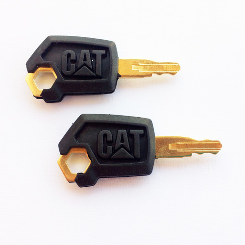 CAT Caterpillar Equipment Key Set Ignition and Master Disconnect