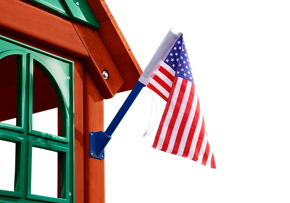 American Flag and Accessories Manufactured by Gorilla Playsets