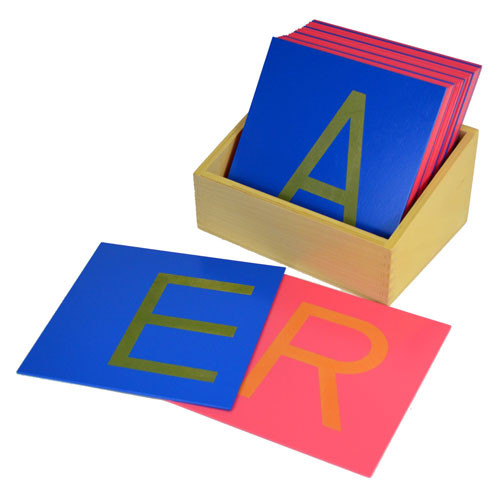Sandpaper Letters - captial, print