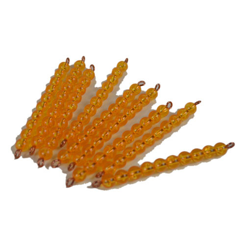 Golden Bead Bars of Ten