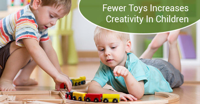 How Fewer Toys Can Increase Creativity in Children