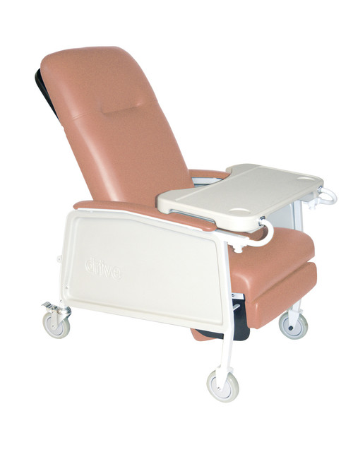 D574ew R Drive Medical 3 Position Heavy Duty Bariatric Geri Chair Recliner Rosewood