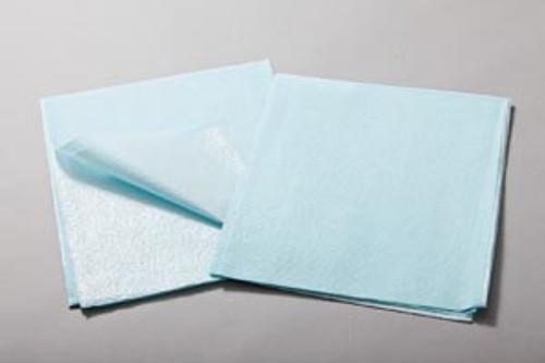 918213 TIDI Products, LLC Drape Sheet, Tissue/ Poly, 30" x 48", Blue, 100/cs Sold as cs 918213 TIDI Products, LLC Drape Sheet, Tissue/ Poly, 30" x 48", Blue, 100/cs Sold as cs