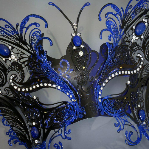 Fairy Queen Masquerade Mask M7104BB - BeyondMasquerade.com