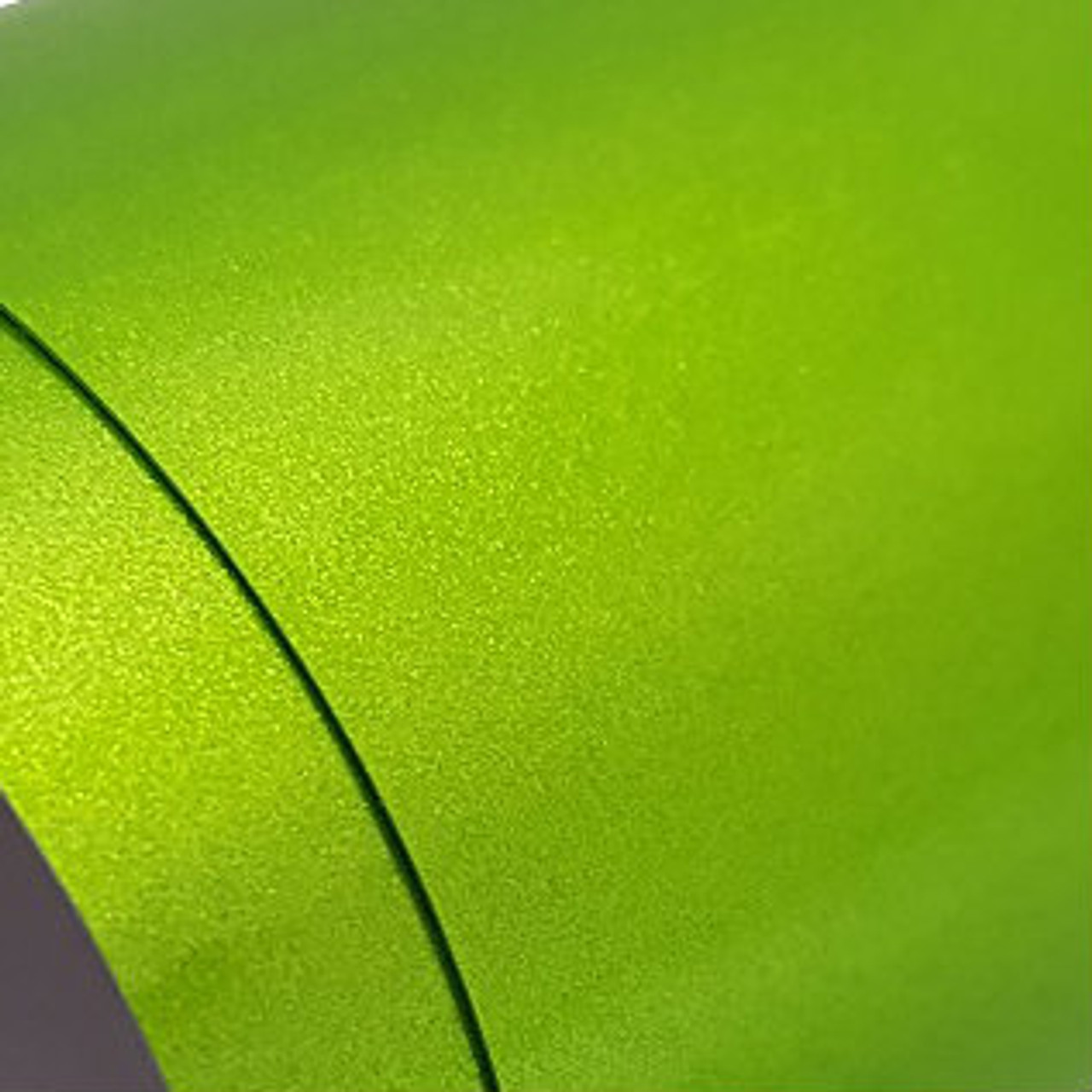 Gloss Metallic Lime Green Vinyl Wrap with ADT Wrap Direct