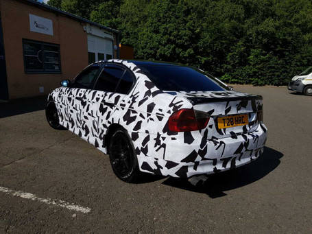 Arctic Snow Camouflage Vinyl with ADT