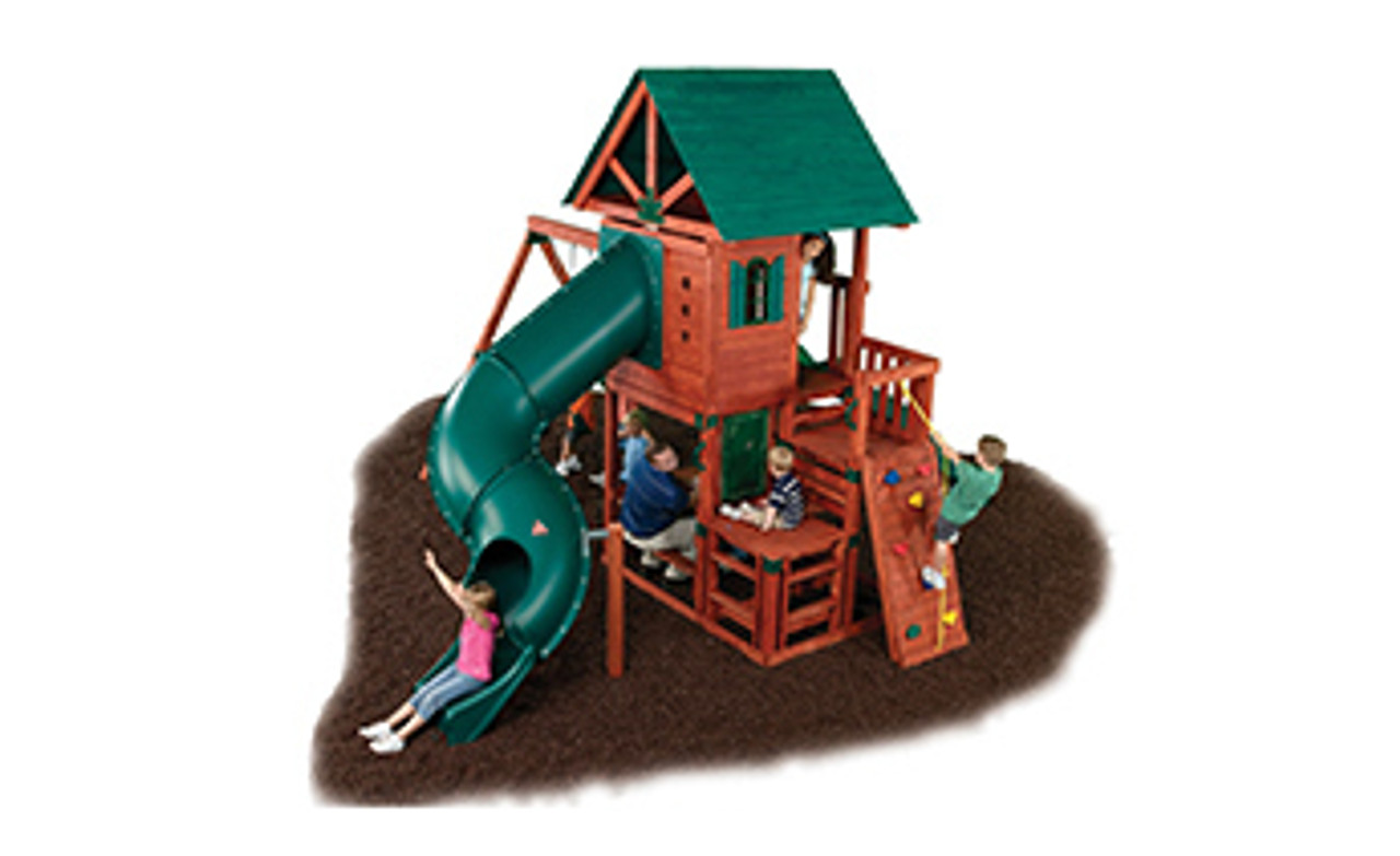Swing Set Stuff Inc Full Bucket Swings, Accessories & Climbing Rocks