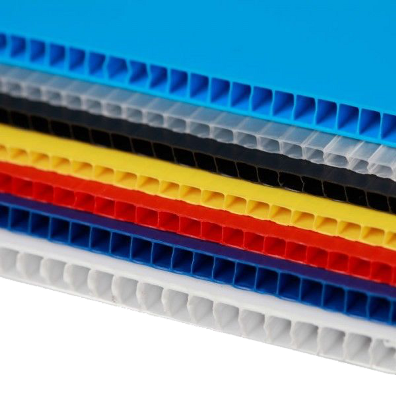 4mm Corrugated plastic sheets 48 X 96 10 Pack 100 Virgin White