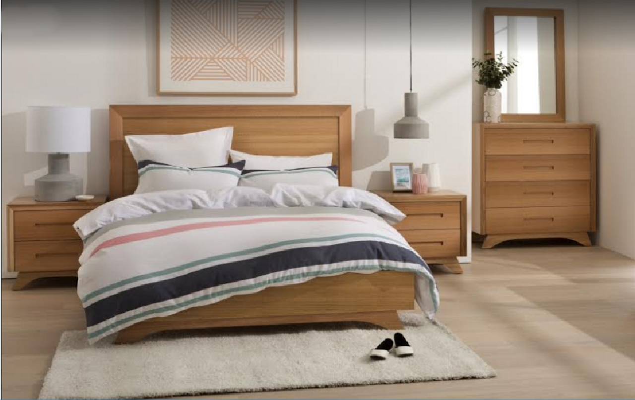 avanti single 3 piece (tallboy) bedroom suite - assorted colours