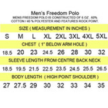 MEN’S WHITE FREEDOM PIQUE POLO MEN’S WHITE FREEDOM PIQUE POLO